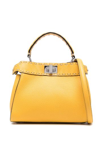 Fendi Pre-Owned Borsa tote Peekaboo ISeeU mini - Giallo