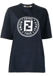 Fendi Pre-Owned T-shirt con stampa - Nero