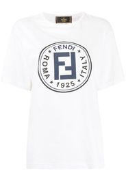 Fendi Pre-Owned T-shirt con stampa - Bianco