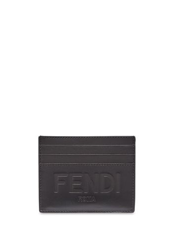 Fendi Portacarte goffrato - Nero