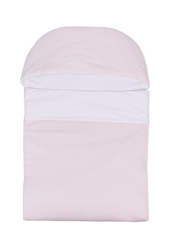 Fendi Kids striped sleeping bag - Rosa