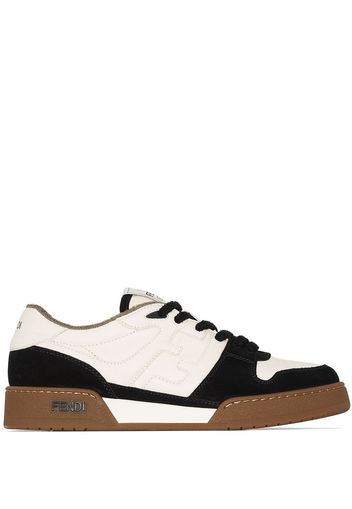 Fendi FENDI LT LCUP SUE LTHR BASKTBAL SNKR - Bianco