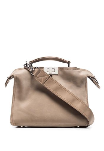 Fendi Borsa messenger Peekaboo - Toni neutri