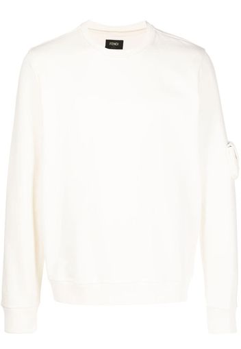 Fendi long-sleeve sweatshirt - Toni neutri