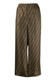 Pantaloni a palazzo crop