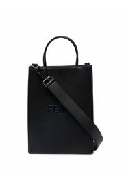 Fendi embossed-logo tote bag - Nero