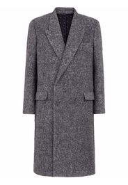 Fendi double-breated button coat - Grigio