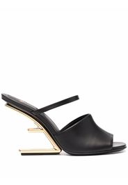 Fendi First 105mm mules - Nero