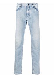 Fendi mid-rise straight jeans - Blu