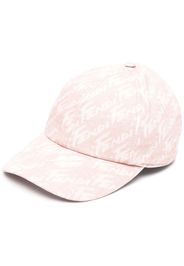Fendi Cappello da baseball con stampa - Rosa