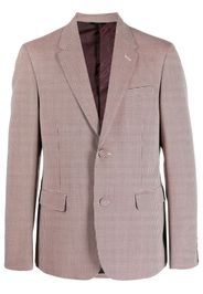 Fendi Blazer monopetto con motivo pied-de-poule - Bianco