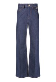 Fendi tailored bootcut jeans - Blu