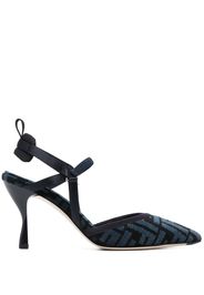 Fendi Colibri Lite 95mm pumps - Blu