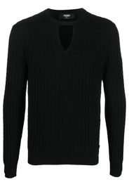 Fendi Maglione a coste - Nero