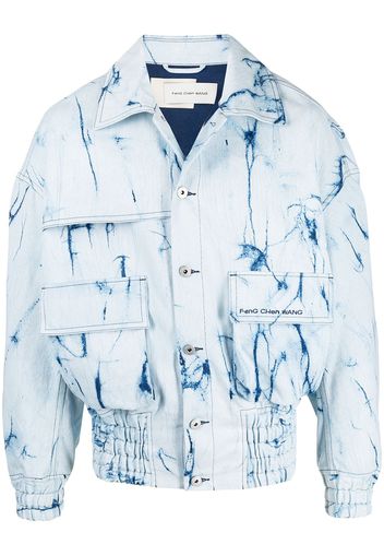 Feng Chen Wang Giacca denim - Blu