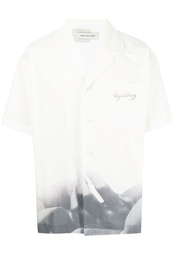 Feng Chen Wang Camicia con stampa grafica - Bianco