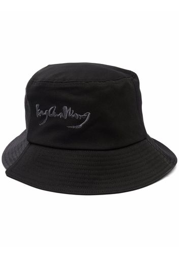 Feng Chen Wang Cappello bucket con ricamo - Nero