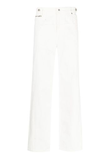 Feng Chen Wang Jeans dritti - Bianco