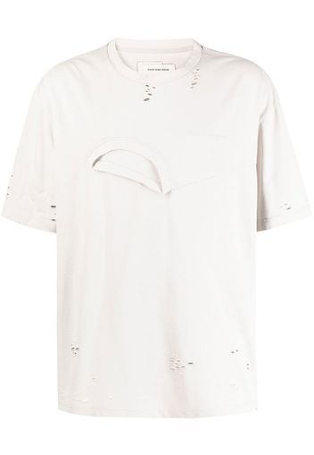 Feng Chen Wang round neck T-shirt - Grigio