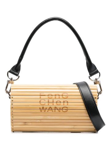 Feng Chen Wang circular bamboo shoulder bag - Toni neutri