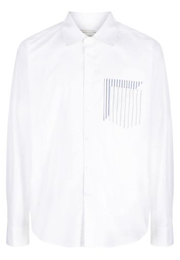 Feng Chen Wang Camicia con stampa - Bianco