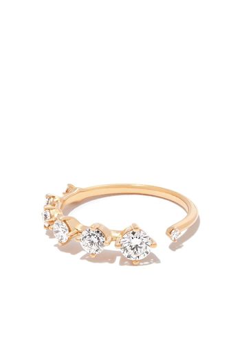 Fernando Jorge 18kt yellow gold diamond Sequence band ring - Oro