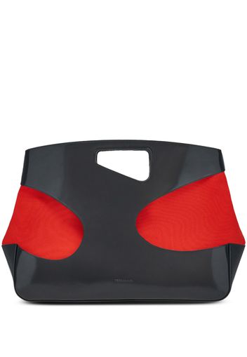 Ferragamo cut-out top handle bag - Nero