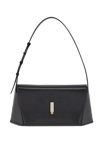 Ferragamo Prisma patent-leather shoulder bag - Nero