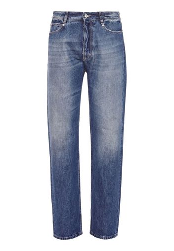 Ferragamo straight-leg denim trousers - Blu