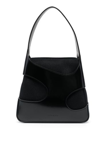 Ferragamo cut-out leather shoulder bag - Nero