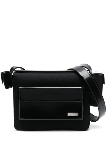 Ferragamo Multi-pocket leather bag - Nero