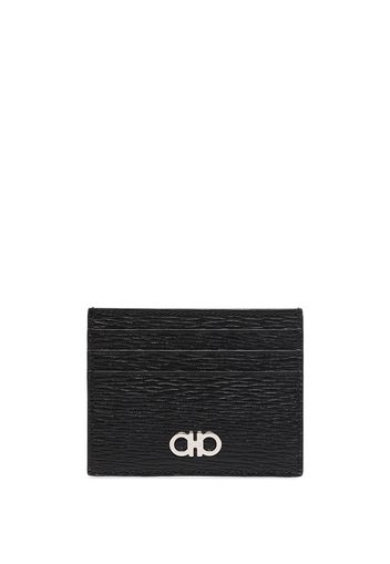 Ferragamo Gancini credit card holder - Nero