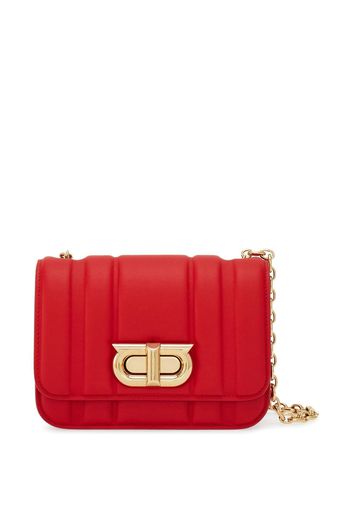 Ferragamo Gancini leather mini bag - Rosso