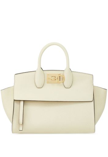 Ferragamo Ferragamo Studio Box bag (M) - Bianco