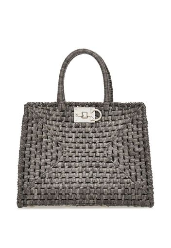 Ferragamo medium Studio Box tote bag - Grigio