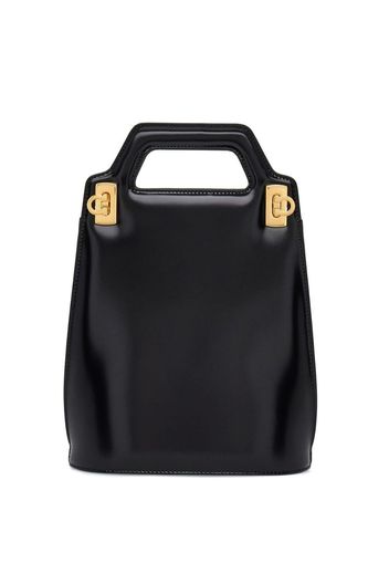 Ferragamo Wanda leather mini bag - Nero