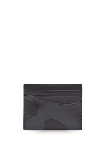 Ferragamo Credit card holder with cut outs - Nero