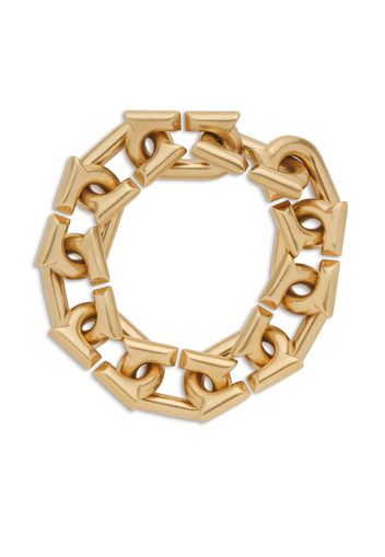 Ferragamo Bracciale a catena Gancini - Oro