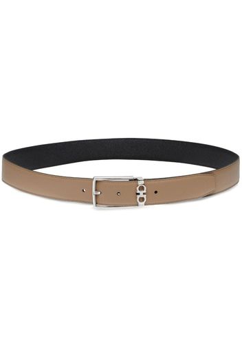 Ferragamo Reversible and adjustable belt - Toni neutri