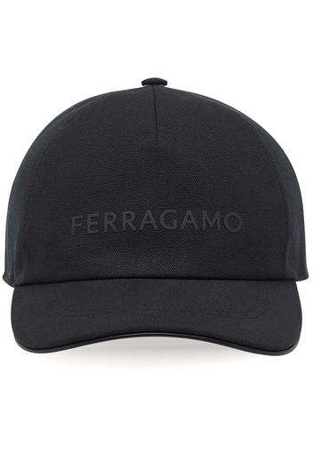 Ferragamo Baseball cap with brand name - Nero