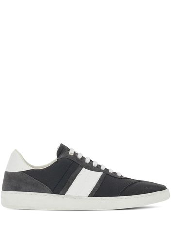 Ferragamo logo-embossed leather sneakers - Grigio