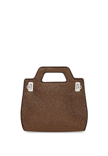 Ferragamo Borsa tote Wanda mini - Marrone