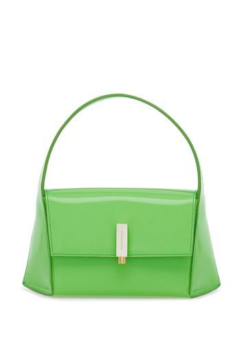 Ferragamo loogo-engraved leather mini bag - Verde