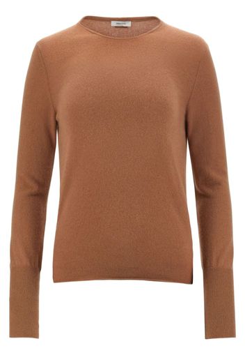 Ferragamo crew-neck cashmere jumper - Marrone