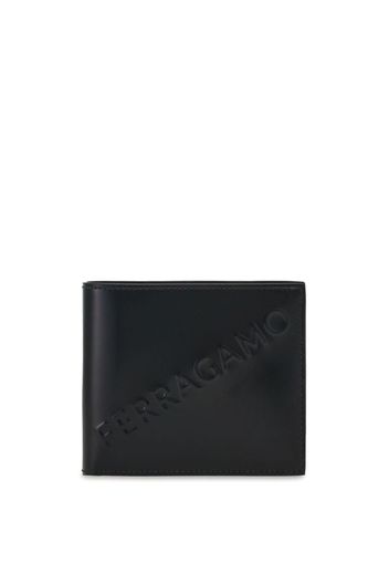 Ferragamo logo-embossed bi-fold wallet - Nero