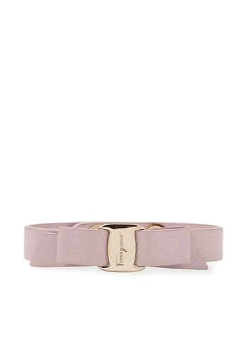 Ferragamo Vara bow leather bracelet - Rosa