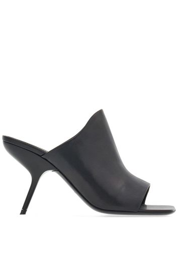 Ferragamo 85mm open-toe slide mules - Nero