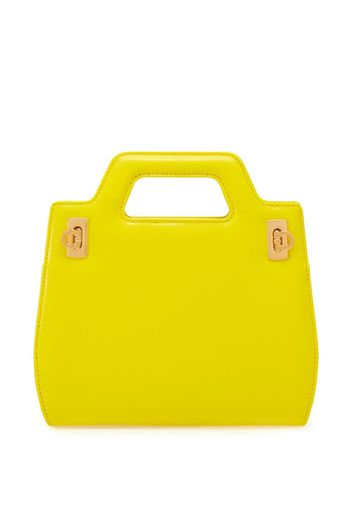 Ferragamo Wanda mini leather bag - Giallo