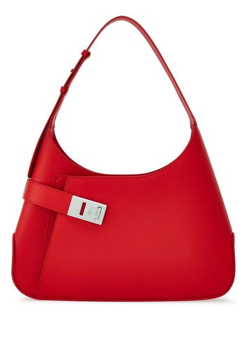 Ferragamo large Hobo leather shoulder bag - Rosso