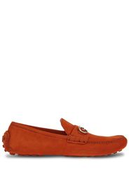 Ferragamo Gancini-ornament Driver loafers - Rosso